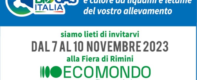 Banner MicroBiogasItalia a Ecomondo